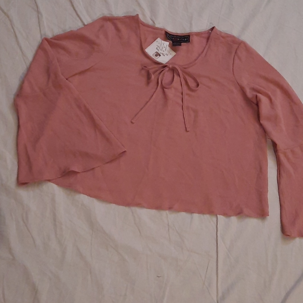 Women blouse with flared sleeves by Polly & Esther